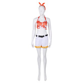 Final Fantasy VII Rebirth Yuffie Kisaragi Printed Bikini Set Swimsuit Cosplay Costume Outfits Halloween Carnival Suit